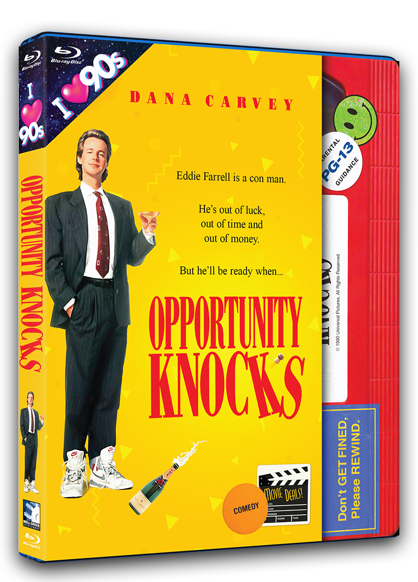 Opportunity Knocks Retro Vhs Blu Ray Mill Creek Entertainment